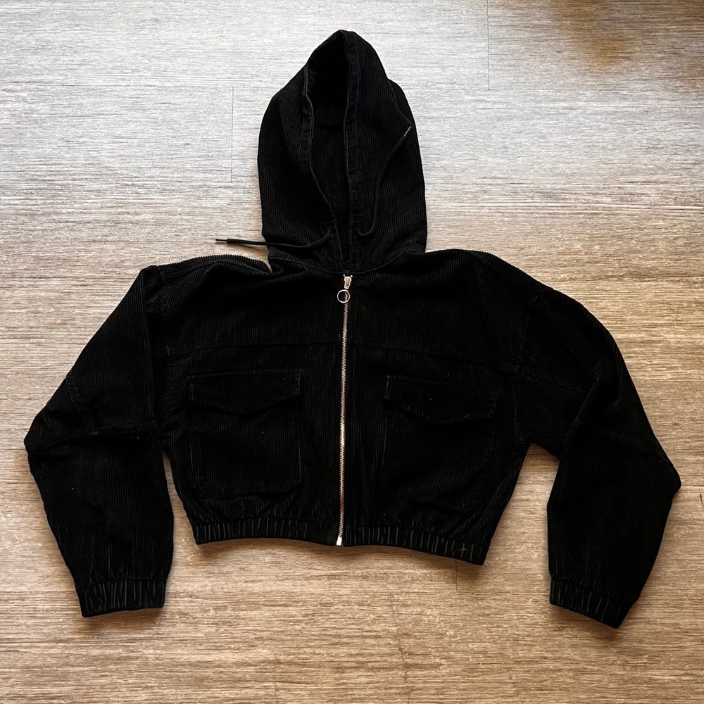 UO CORDUROY CROPPED JACKET